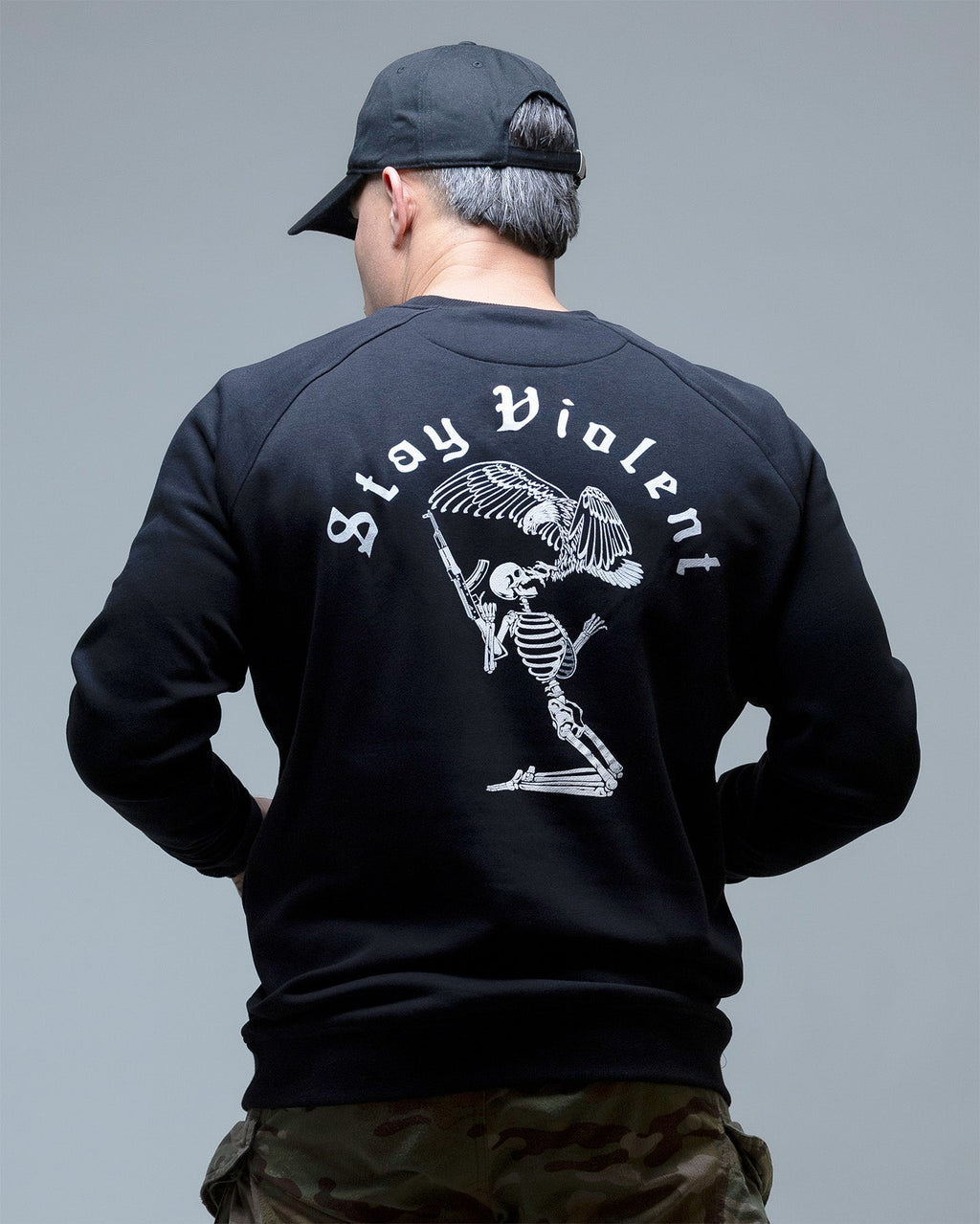 Stay Violent Crewneck